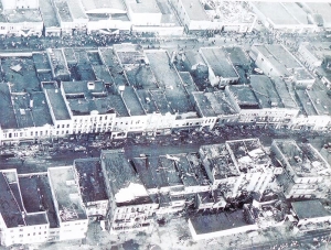 Aerial Photo of Downtown 1953